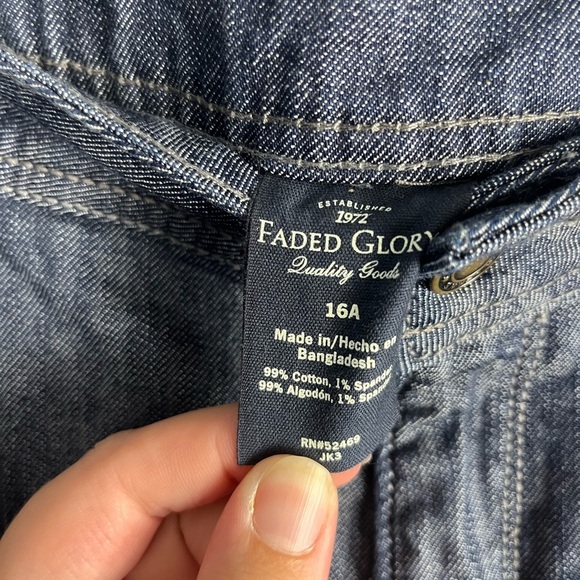 Vintage Faded Glory Cargo size 16A NWT - Picture 4 of 6